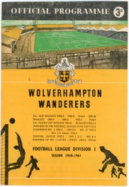 1961 European Cup Winners Cup Semi Final Wolverhampton wanderers vs Glasgow Rangers