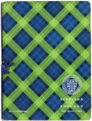 1966 Scotland vs England Directors Edition football programme